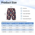 thumbnail image 4 of Cauagu Skull red flower blue Print Swim Trunks for Men,Youth Boys Swim Shorts Compression Liner Beach Shorts Boys' Swimming Shorts 7-20 Years Bathing Suit-Medium, 4 of 7