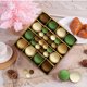 thumbnail image 4 of 44 Pcs Velvet Christmas Balls Flocked Christmas Tree Ornaments Plastic Balls Xmas Decorative Hanging Ornaments Christmas Tree Decoration, 4 of 5