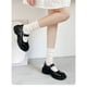 thumbnail image 2 of Nvzi 10 pares de calcetines finos de algodón para mujer, calcetines de algodón suave para mujer por encima del tobillo (blanco A14), 2 of 2