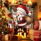 thumbnail image 5 of Kit de arte con diamantes JJFox DIY, doble cara, para Papá Noel, 5 of 7