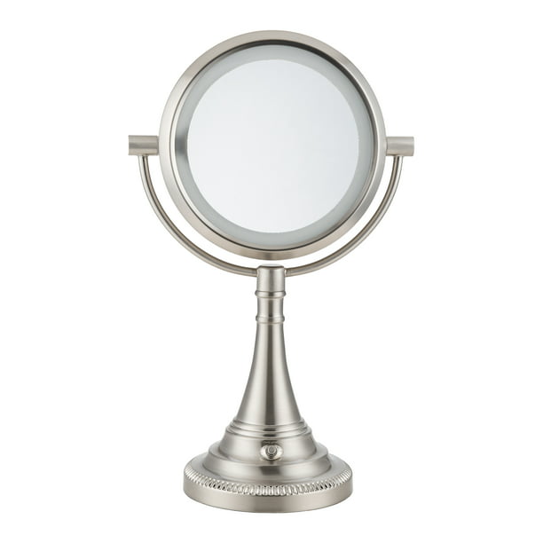 1X / 10X Magnification Lighted Mirror Lamp, Vanity Dual Side 