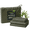 Oasis Green, variant on Cariloha Natural Sateen Retreat Sheet Lyocell from Bamboo Split King 4-Piece Set Coastal Gray