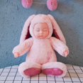 thumbnail image 1 of Muñeco para dormir de 25CM, muñeco de conejo de imitación, muñeco para dormir cómodo, muñeco de peluche, regalo de cumpleaños para niñas y niños, 1 of 5