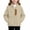 Beige, variant on BLVB Girls Boys Fleece Jacket Kids Fleece Zipper Coat Soft Fall Winter Warm Outerwear with Pockets 3-15Y(Purple,14-15 Years)