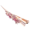 thumbnail image 5 of FRCOLOR Rhinestone Hair Barrette Metal Decoration for Women Party Dressing 1Pack, 5 of 6