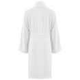 thumbnail image 2 of Peignoir Unisexe Couleur Unie Blanche, 2 of 3
