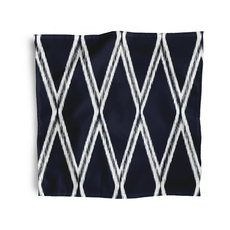 

Simply Daisy 18 x 18 Navy Diamond Napkins Set of 4