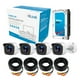 thumbnail image 2 of Kit Cámaras de Seguridad 4 Cámaras HD 720p Bala Hilook Disco Duro 500GB, 2 of 4
