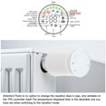 thumbnail image 2 of La válvula termostática del radiador Tuya ZigBee funciona con Alexa Google Assistant (blanco), 2 of 7