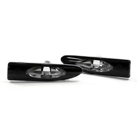 - 01-09 JAGUAR X-TYPE FRONT FENDER SIDE MARKER LIGHTS - CRYSTAL SMOKE