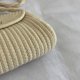 thumbnail image 5 of Zhuge Bolso de hombro tejido para mujer, bolso de mano tejido, bolso de mano tejido elegante para playa de verano, bolsos de hombro de 9,05 x 2,75 x 7,87 pulgadas (verde A), 5 of 5