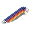 thumbnail image 4 of GoolRC 9PCS Multicolour L- Set Metric Hex Long Arm Ball End Hex Set Chrome Vanadium Steel Industrial Grade Allen Set Hex Key Set, 4 of 7