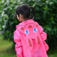 thumbnail image 1 of Poncho de lluvia para niños y niñas con mochila escolar impermeable para bebés impermeable de dibujos animados para niños cinco colores delgados +++++ Zefei Wu 9024735120650, 1 of 3