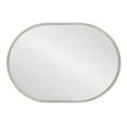 thumbnail image 6 of Kate and Laurel Caskill Mid-Century Framed Capsule Wall Mirror, 18 x 24, Silver, Modern Decorative Mirror for Wall, 6 of 7