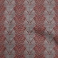 thumbnail image 1 of oneOone Polyester Spandex Dark Wine Fabric African Aztech With Animal Skin Sewing Craft Projects Fabric Prints By Yard 56 Inch Wide, 1 of 4