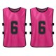 thumbnail image 3 of TFixol 6 piezas de pinnies de fútbol para adultos, camisetas de equipo de fútbol de secado rápido, 3 of 8
