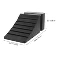 thumbnail image 2 of UPOUART Rubber Wheel Chock for Cars Portable Non Skid Tire Stopper for Vehicle Safety, 2 of 6
