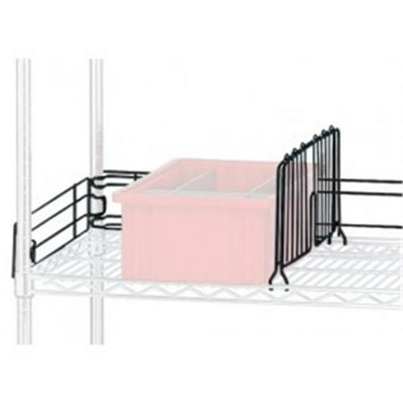 

Quantum Storage SL12S Stainless 12 in. Wire Shelving Side Ledge