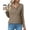 Coffee-02, variant on Zeagoo Womens Trendy Pullover Tops Long Sleeve Tunic Shirts V Neck Womens Fall Tunic Tops for Women 2025 Casual Blouse Sweatershirts