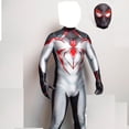 thumbnail image 2 of Adultos Niños Miles Morales Ps5 Spiderman Peter Parker Superhéroe Cosplay Disfraz Mono Completo Zentai Segunda Piel Fiesta-u, 2 of 2