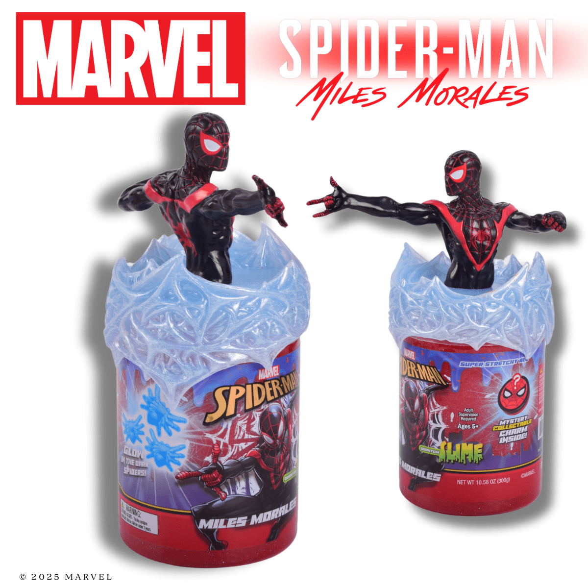 3D Marvel Slime Miles, 1 Count