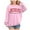Pink, variant on Zshosam Cute Sweatshirts for Teen Girls Plain Toddler Kids Baby Boy Girl Sweatshirt Pullover Tops Fall Winter Clothes,White 6 Years