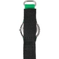 thumbnail image 4 of Emoji Kids' Hulk Stainless Steel Time Teacher Watch, Black Bezel, Green Hook and Loop Nylon Strap with Black Backing, 4 of 6