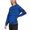 Blue, variant on DKNY Women's Sport Fitness Running Sweatshirt Blue Size X-Small