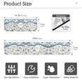 thumbnail image 3 of Yayeee Faucet Mat for Kitchen Sink 14.7" Diatomite Long Splash Guard Pad, Light Blue Mountain, 3 of 7