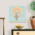 thumbnail image 4 of Great Big Canvas "Rainbow Rabbit"  by Jenny Faw Black    Wrapped Canvas Print Wall Artwork, 4 of 7