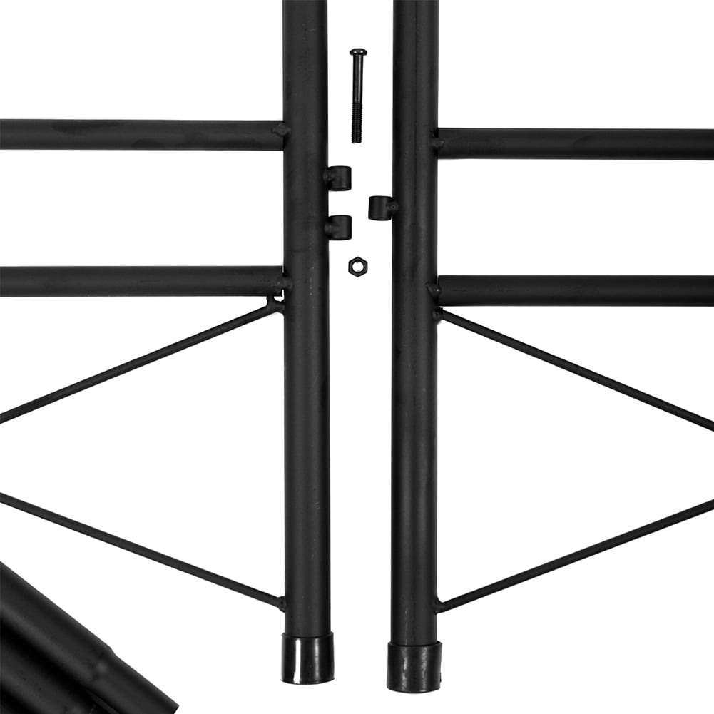 Kadyn 4 Panel Partition Room Separators Black Fabric, Folding Indoor Divider for Home, Office Room Divider for Living Room, Gray