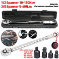 thumbnail image 2 of Ratchet Torque Wrench Square Drive 10-150N.m Reversible Ratchet Key 1/2 Inch Adjustable Torque Spanner Precise Preset Hand Tool Torque Wrench A, 2 of 6