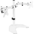 thumbnail image 1 of VIVO Support Double pour Moniteur LCD, Support de Bureau Autoportant pour 2 Écrans jusqu'à 27 Pouces, Bras Entièrement Réglables, 1 of 5
