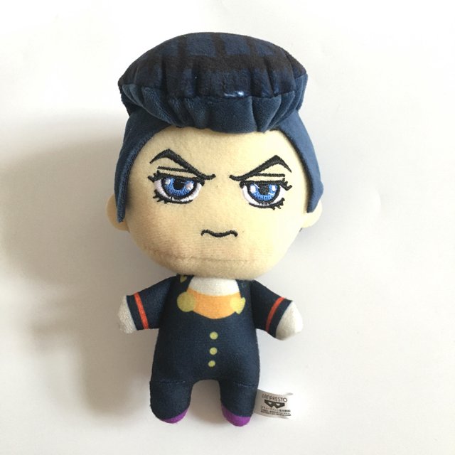 2023 Nuevo muñeco de peluche lindo de JOJO's Bizarre Adventure Bruno Kujo Jotaro Anime Muñeca de regalo bidimensional Regalo de cumpleaños para niños