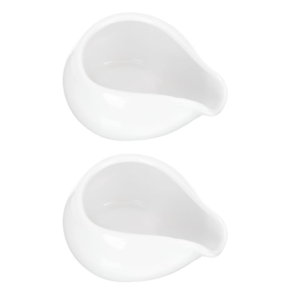 Zoyueyie 2pcs Household Milk Jugs Coffee Sugar Cups Ceramic Pepper Containers Home Decor