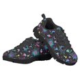 thumbnail image 3 of Uourmeti Kids Shoes Size 4 Halloween Boys Girls Sneakers Breathable Rainbow Bat Cobweb Mushroom Athletic Running Sneakers Slip on School Causal Daily Shoes, 3 of 7