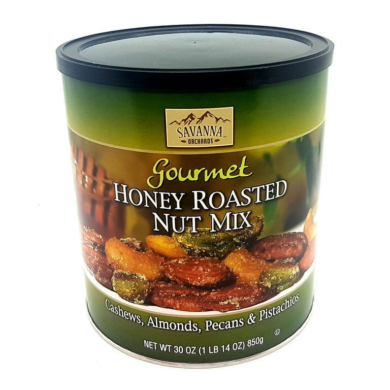 Savanna Orchards Gourmet Honey Roasted Nut Mix 30 Oz. (Pack of 2)
