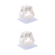 thumbnail image 4 of Billuyoard Soporte de plástico para mopa Adhesivo Adorable Montaje en pared Soporte sin taladro Cepillo de limpieza para escoba doméstica Beige 2Conjunto, 4 of 6
