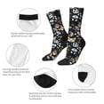 thumbnail image 3 of KLL Dogs Print Cool Socks Men's Women's Crew Socks Funny Crazy Novelty Stockings, 3 of 6