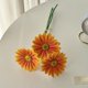 thumbnail image 4 of Artificial Flower 3-Piece Set Simulation Bouquet,Silk Floral Arrangement for Wedding Table Centerpiece Indoor Home Decoration, 4 of 6