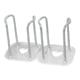 thumbnail image 2 of Soporte para vasos de papel desechables, organizador de almacenamiento, dispensador de vasos de papel. Plata, 2 of 9