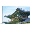 thumbnail image 1 of ARTCANVAS Beautiful Rooftop in Beijing China Canvas Art Print - Size: 18" x 12" (0.75" Deep), 1 of 9