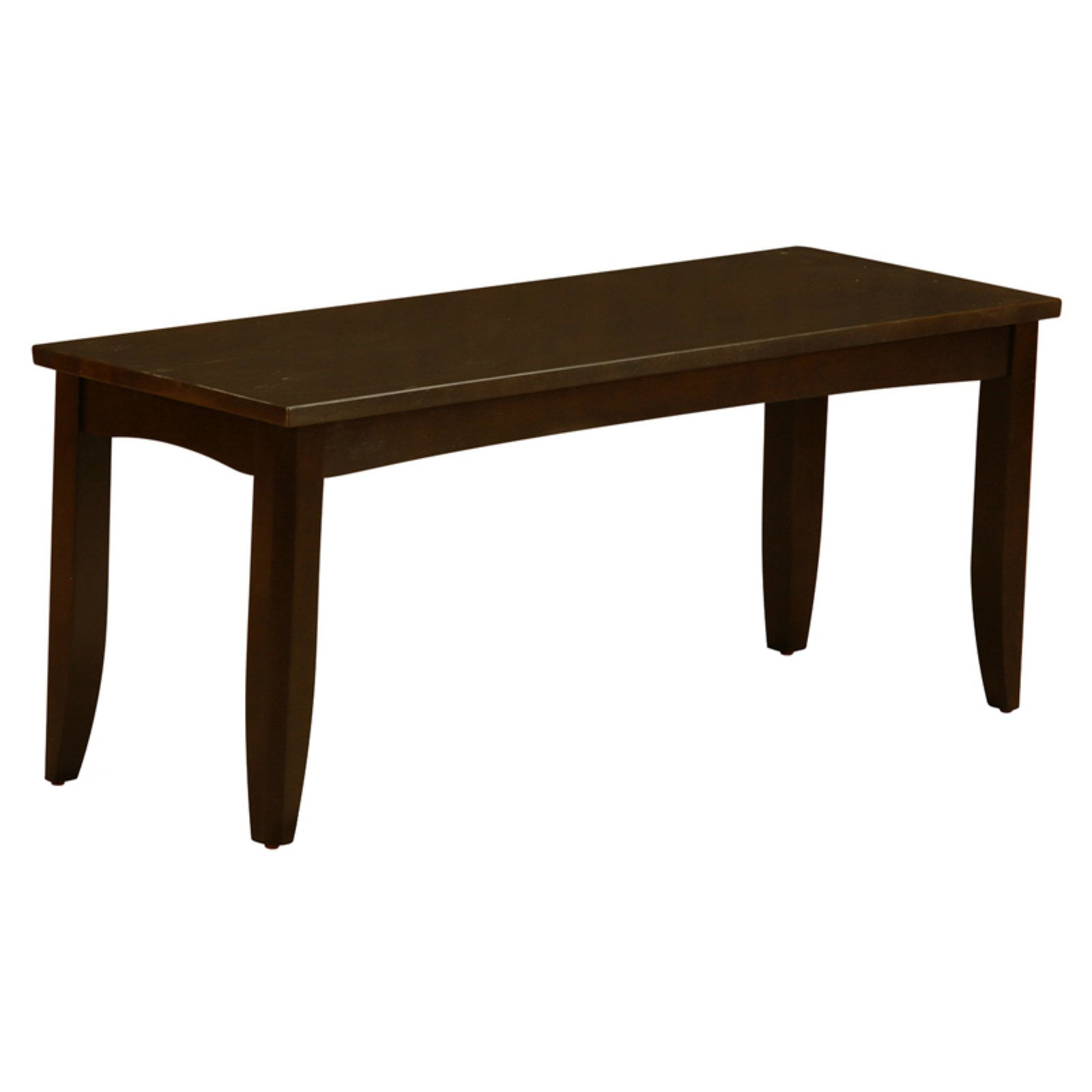 East West Furniture Parfait Backless Dining Bench