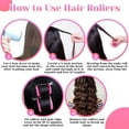 thumbnail image 4 of Self Grip Rollers Hair Curlers 30Pcs Set with 18Pcs Hair Roller 3 Sizes (6 Large Rollers, 6 Medium Rollers and 6 Small Rollers) and 12 Clips for Long Medium Short Hair Volume, 4 of 14