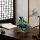 thumbnail image 4 of Figura de caballo, decoración de escritorio, colecciones de resina, figura de Feng Shui chino Azul, 4 of 5