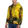 thumbnail image 3 of Salouo Cactus Flowers Pattern Men's Fall Hoodie Sweatshirt,Sport Hoodie with Pockets for Men Pullover Casual Hooded Sweatshirt-4X-Large, 3 of 7