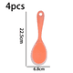 thumbnail image 2 of Cuchara de arroz de silicona antiadherente, resistente al calor, para cocina, cuchara para arroz, 2 of 5
