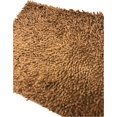 thumbnail image 5 of Shaggy Cotton Chenille Noodle Bath Mat - Solid Minimal Color Contemporary Soft Area Carpet Rug - Dark Coffee Brown - 31" x 48", 5 of 6