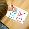 thumbnail image 5 of Left Right Brain Development Cards Educational Toys for Kids Brain Training Games Parent Child Interactive Learning Activities with 20 Cards Eraser Pens, 5 of 5