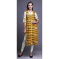thumbnail image 2 of Bimba Tunique d'Été pour Femmes à Manches 3/4 Imprimée Kurtis Droits Longs Indiens, 2 of 6